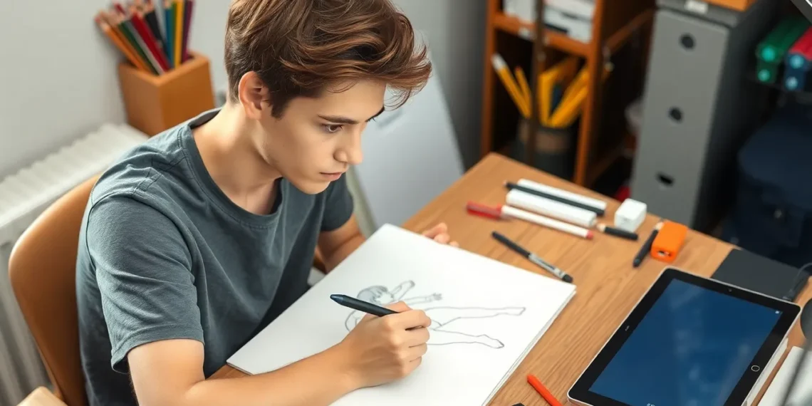 how to draw anime body