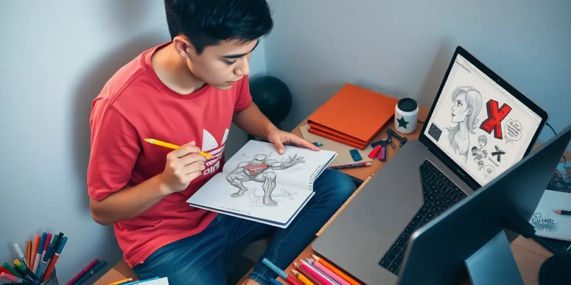 how to draw comics the marvel way