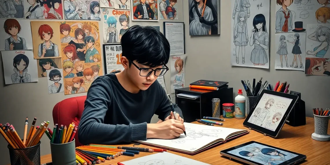 how to draw manga