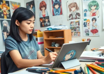 how to draw anime girl