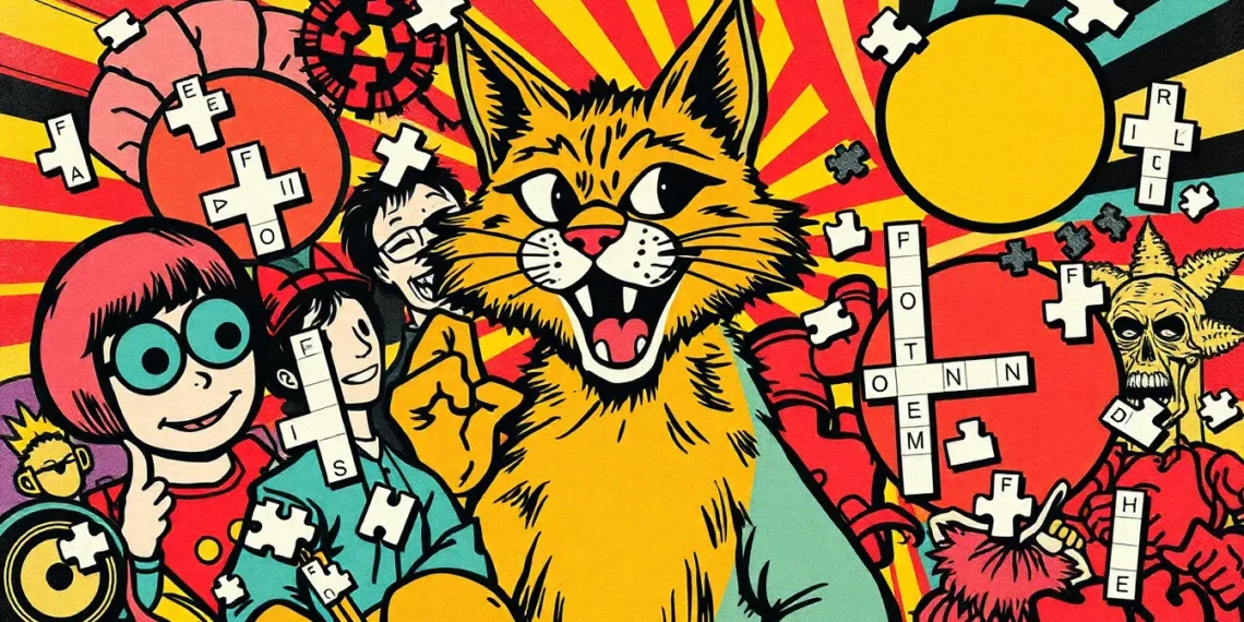 underground comics magazine featuring robert crumb crossword