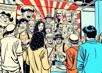 underground comics panels