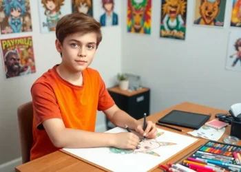 how to draw an anime character